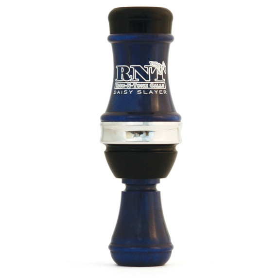 Image of the RNT Daisy Slayer Duck Call in Black / Electric Blue