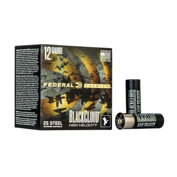 Federal Ammunition 12 Gauge 3" 1 1/8oz 1635FPS Black Cloud FS Steel High Velocity Waterfowl Loads