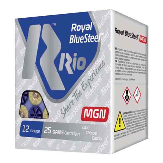 Image of the Rio 12 Gauge 3" 1 3/8oz 1300FPS Max DRAM Royal Bluesteel Magnum 40 Box.