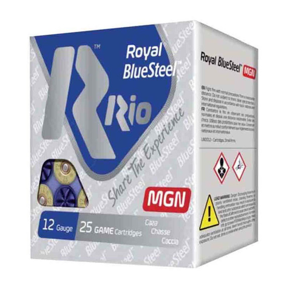 Rio 12 Gauge 3" 1 1/8 oz. 1550 FPS Max DRAM Royal BlueSteel MGN 32 Product Image