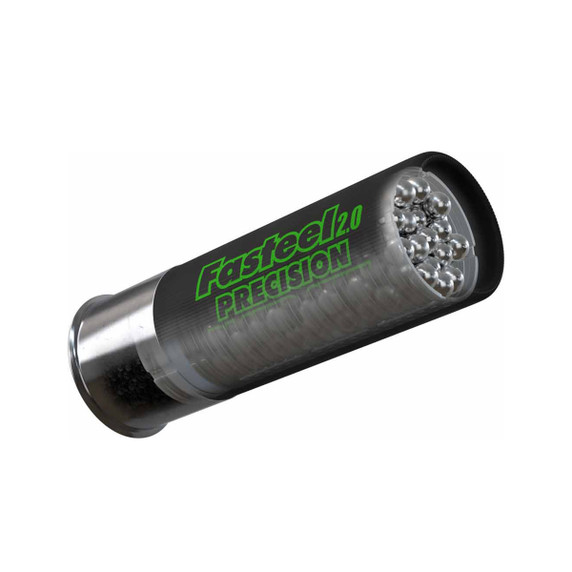 Image of the Kent 12 Gauge 3" 1 1/4 oz. 1500 FPS Fasteel 2.0 Precision Steel Waterfowl Load shotgun shell.