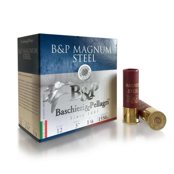 Magnum Steel Waterfowl Loads, 12GA 3" 1 1/8OZ 1500FPS