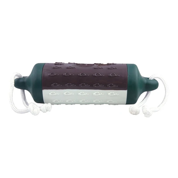 Drake Waterfowl Brown-White Image of the Stage 5 Retrieve-Rite XL Dog Bumper.