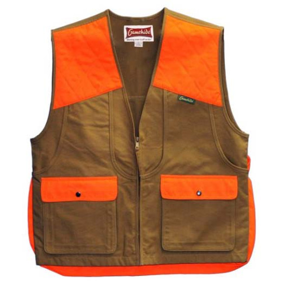 Briar Proof Upland Vest -Marsh Brown/Orange