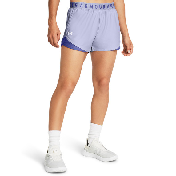Under Armour Women's Play Up Shorts 3.0 - Celeste-White