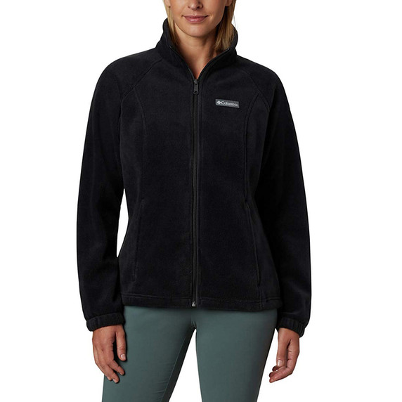 Columbia Women's Benton Springs Full Zip Fleece Jacket image in Black