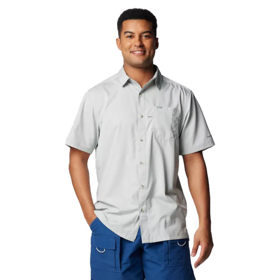 Columbia Men's PFG Slack Tide Camp Shirt - Cool Grey