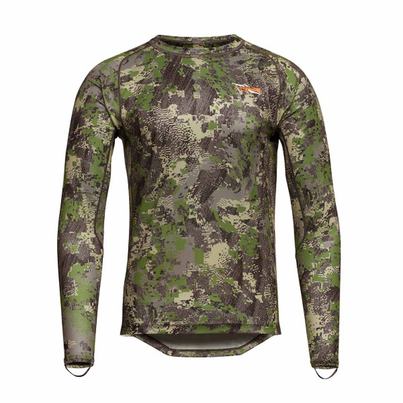 Sitka Core Lightweight Crew Long Sleeve Image in Optifade Cover
