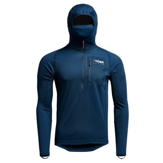 Sitka Core Lightweight Hoodie Image in Deep Water