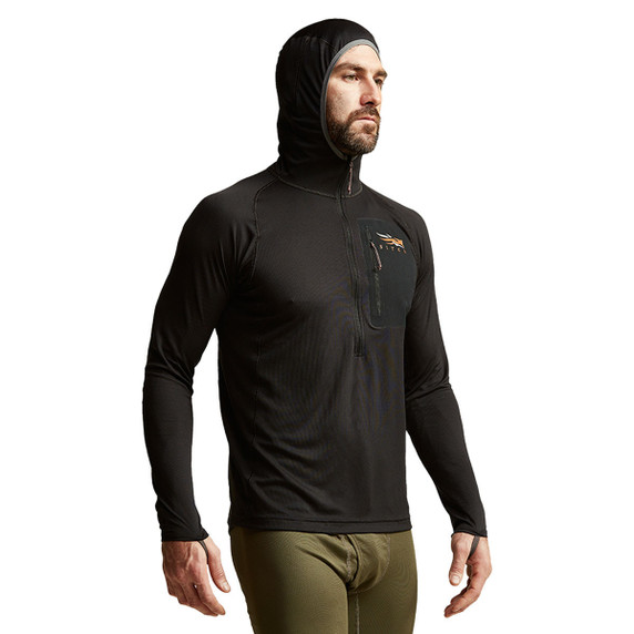 Sitka Core Lightweight Hood Up Image