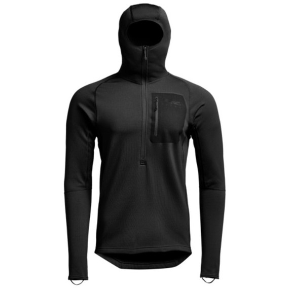 Sitka Heavyweight Hoody Image in Sitka Black