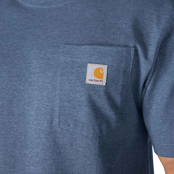 Pocket Image of the Carhartt Loose Fit Heavyweight Pocket Short Sleeve T-Shirt.