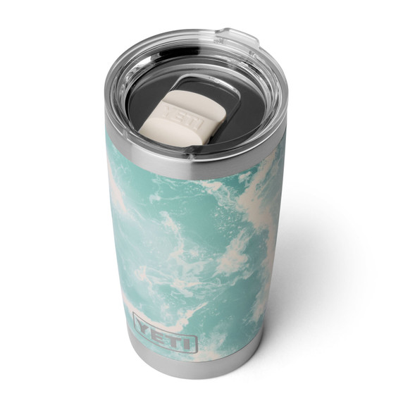 Yeti Rambler 20 oz. Tumbler with MagSlider Lid Top Image.