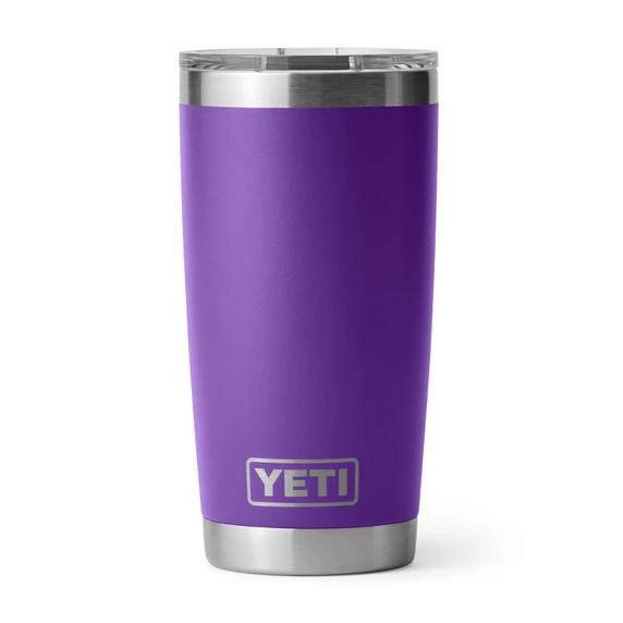 Yeti Rambler 20 oz. Tumbler with MagSlider Lid Image in Pace Purple/Blue