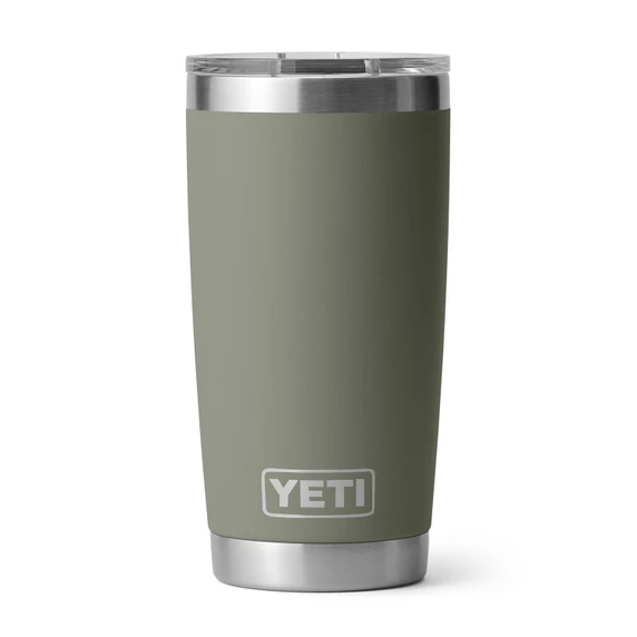 Yeti Rambler 20 oz. Tumbler with MagSlider Lid Image in Pampa Green