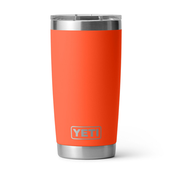 Yeti Rambler 20 oz. Tumbler with MagSlider Lid Image in Papaya