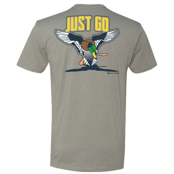 Just Go 3D Mallard Short Sleeve Tee