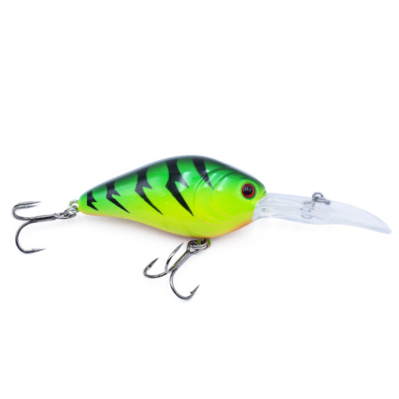 Rogers Sporting Goods Intent 62 Crankbait Image in Fire Tiger Nuclear Reaction