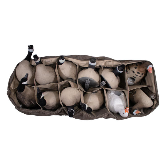 Toughman Series 12 Slot Mid-Size Goose Decoy Bag with Cinch Top Top Image