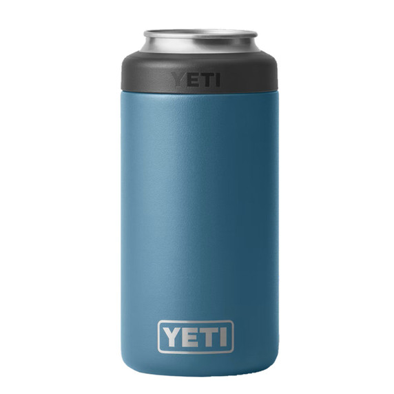 Yeti Rambler 16 oz. Colster Tall Can Cooler Image in Nordic Blue