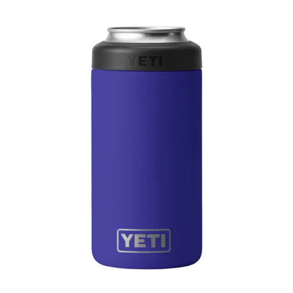 Yeti Rambler 16 oz. Colster Tall Can Cooler Image in Offshore Blue