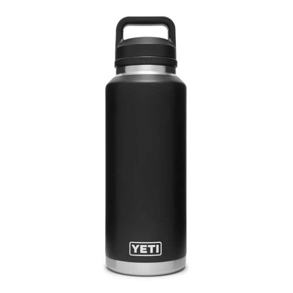 Yeti Rambler 46 oz. Bottle With Chug Cap Image in Black