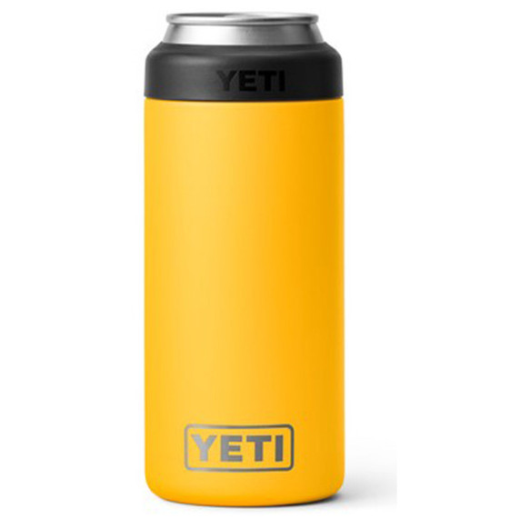 Yeti Rambler 12 oz. Colster Slim Can Cooler Image in Alpine Yellow