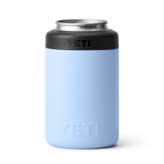 Yeti Rambler 12 oz. Colster Can Cooler 2.0 Back Image in Big Sky Blue
