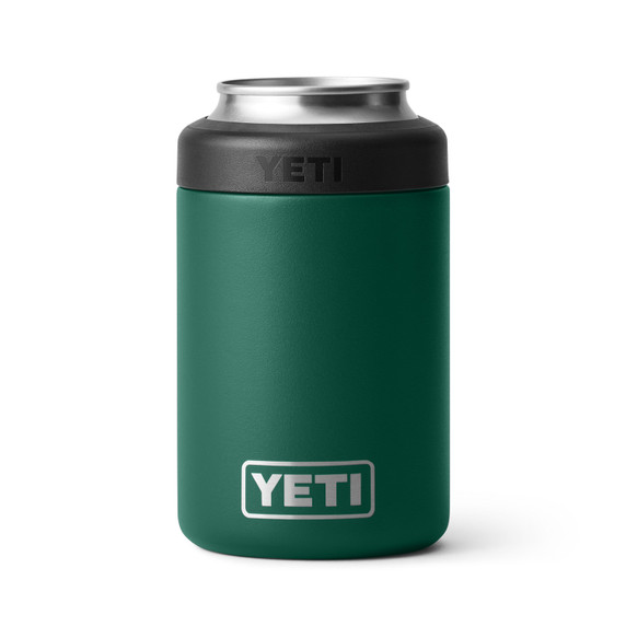 Yeti Rambler 12 oz. Colster Can Cooler 2.0 Image in Black Forest Green
