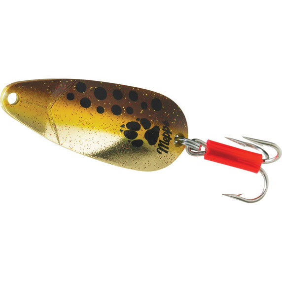 Mepps Little Wolf With Treble Hook Fishing Lure image in Brown Trout