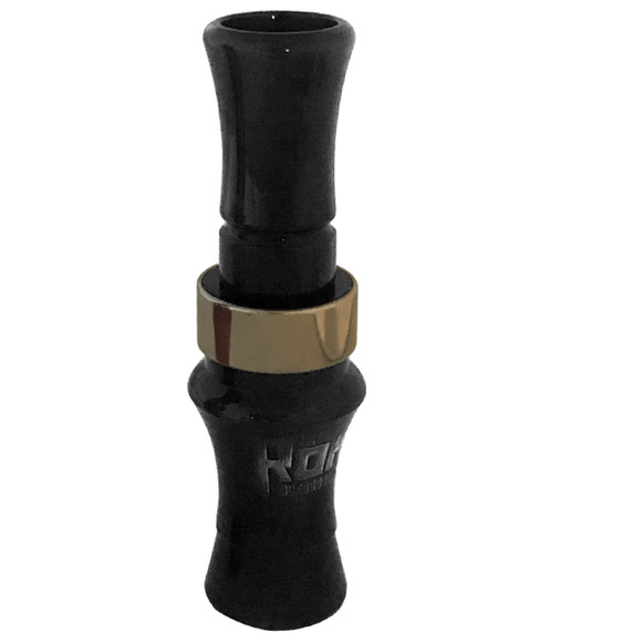 ROK Outdoors Redemption Goose Call Image in Flat Black Ivory