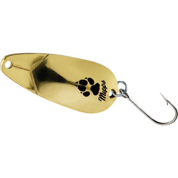 Mepps Lures Little Wolf Single Hook Fishing Blade Lure - Gold