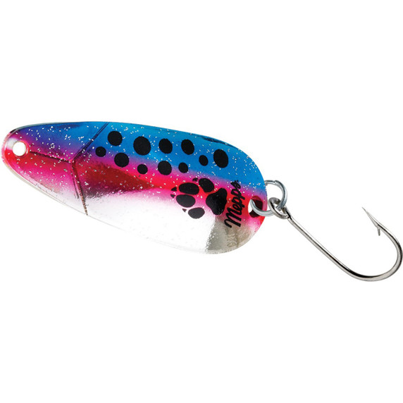 Mepps Lures Little Wolf Single Hook Fishing Blade Lure image in Rainbow Trout