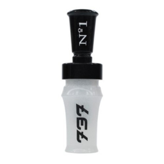 737 No. 1 Single Reed Duck Call Image in White-Black-Black