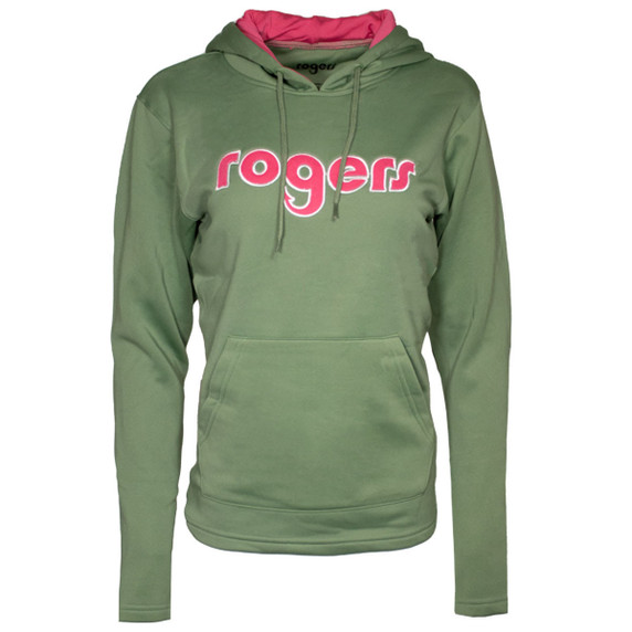 Rogers Women's Pinnacle Hoodie image in Olive PInk