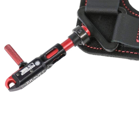 Image of the B3 Archery Brave Release Swivel Connector in Red