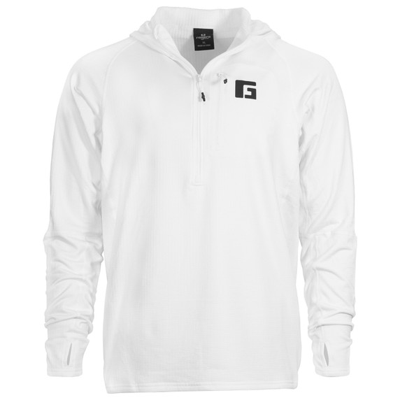 Rogers Elite Heavy Grid Hoodie Image in White