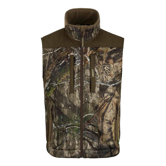 Drake Waterfowl Sandstill Windproof Vest with Agion Active XL Mossy Oak DNA Image