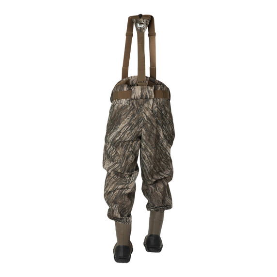 Banded RZX-WC Breathable Insulated Waist Waders Back Image in Realtree Legacy