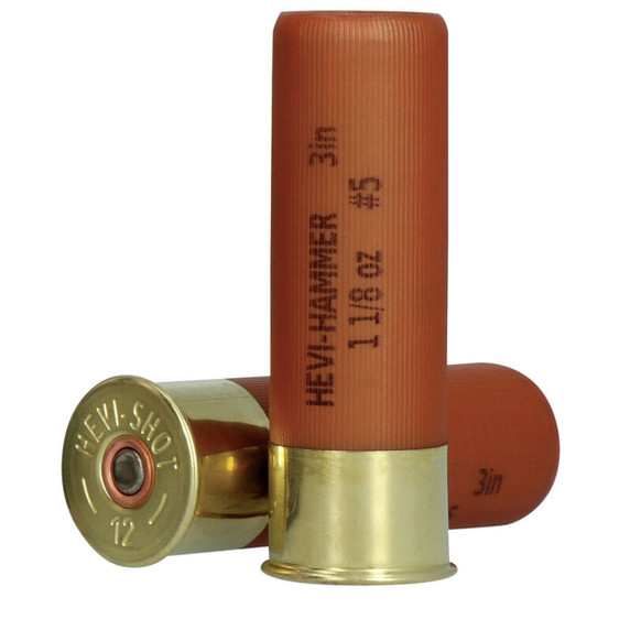 12 Gauge 3" 1 1/8 oz. 1350FPS HEVI-Hammer Upland and Waterfowl Ammunition