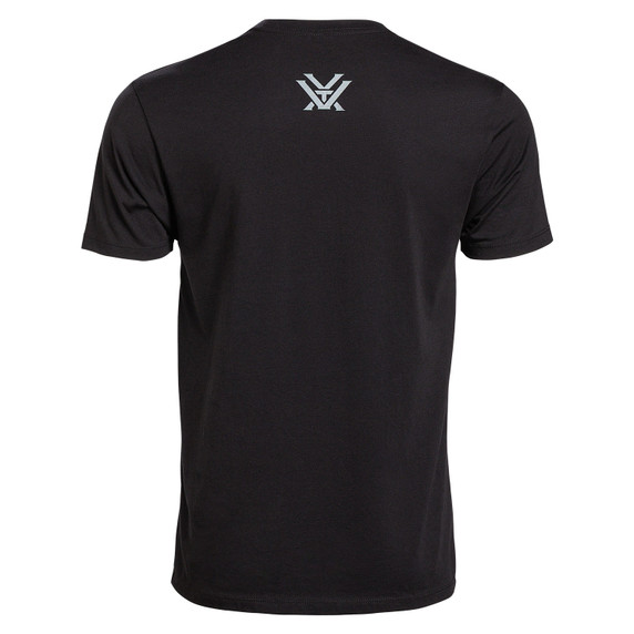 Back Image of the Vortex Trigger Press T-Shirt.