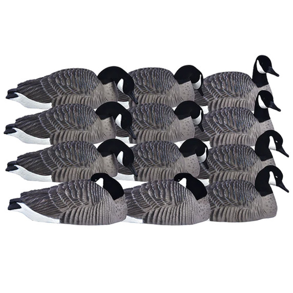GHG Decoy Systems Pro Grade Honker Shells Harvesters with Flock Heads