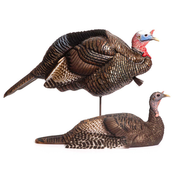 Dave Smith Decoys Breeding Pair Turkey Decoys Image