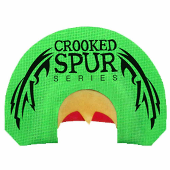 Foxpro Crooked Spur Green Back Wing Turkey Diaphragm Call Image