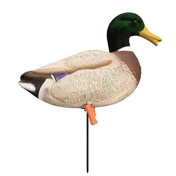 Higdon Magnum Full-Body Mallard, Variety 6 Pack with Flocked Heads and Free Bag Image