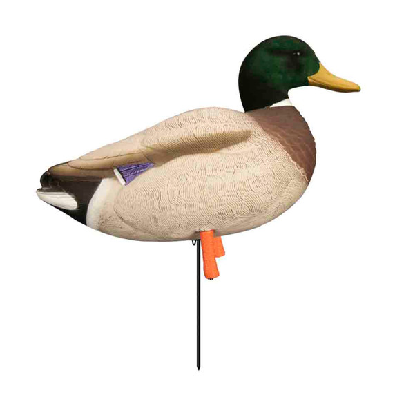 Higdon Magnum Full-Body Mallard, Variety 6 Pack with Flocked Heads and Free Bag Image