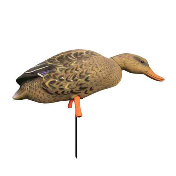 Higdon Magnum Full-Body Mallard, Variety 6 Pack with Flocked Heads and Free Bag Image