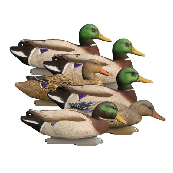 Battleship Super Magnum Foam Filled Mallard Floaters, 6 Pack