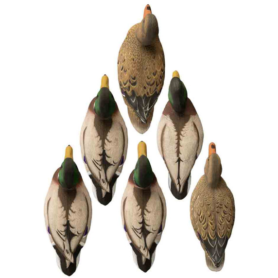 Battleship Super Magnum Foam Filled Mallard Floaters, 6 Pack