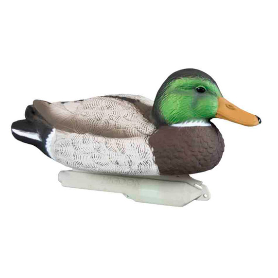 Standard Mallard Foam Filled Floating Decoys, 6 Pack